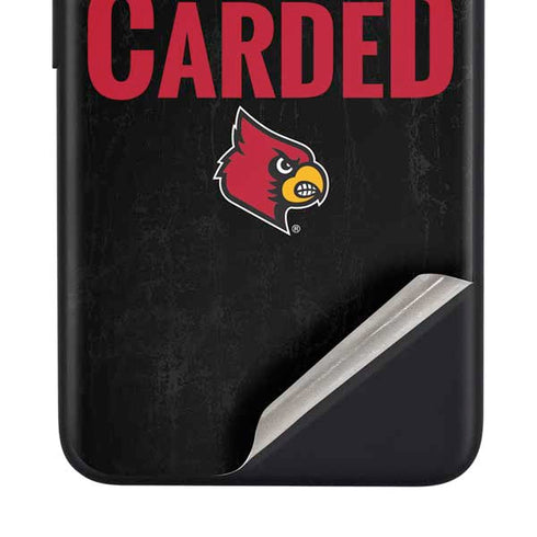University of Louisville You Got Carded Google Pixel 4a Skin