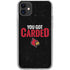 University of Louisville You Got Carded iPhone 11 Clear Case