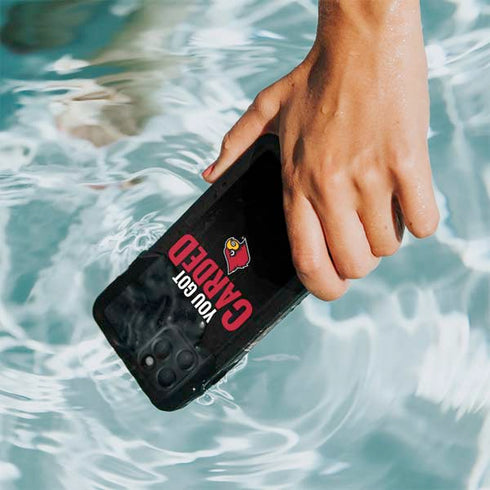 University of Louisville You Got Carded iPhone 11 Pro Waterproof Case