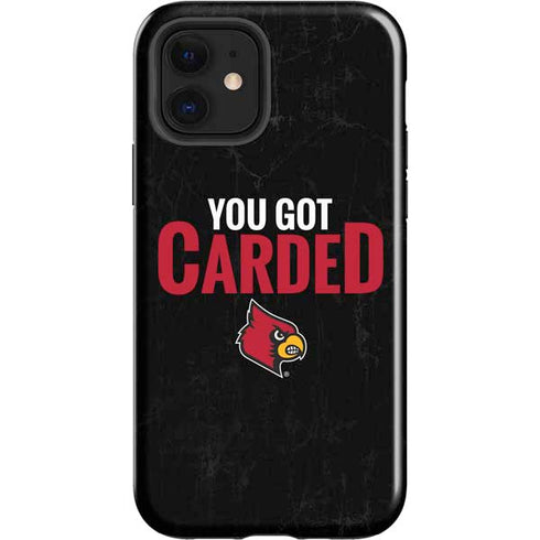 University of Louisville You Got Carded iPhone 12 Impact Case