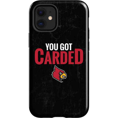University of Louisville You Got Carded iPhone 12 Mini Impact Case
