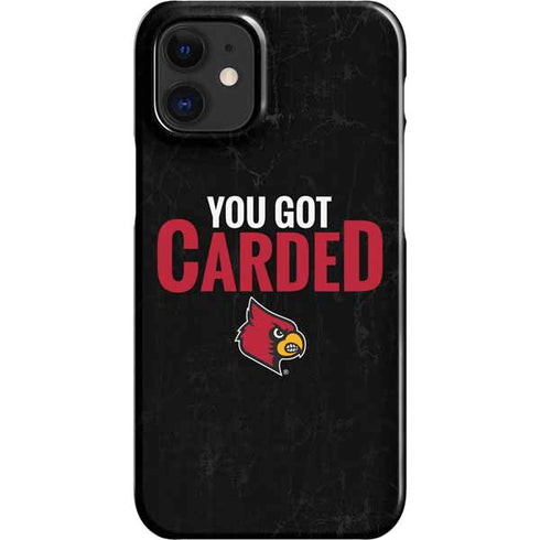 University of Louisville You Got Carded iPhone 12 Mini Lite Case