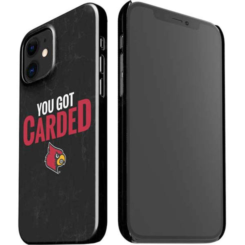 University of Louisville You Got Carded iPhone 12 Mini Lite Case