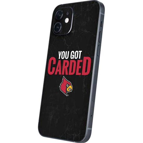 University of Louisville You Got Carded iPhone 12 Mini Skin