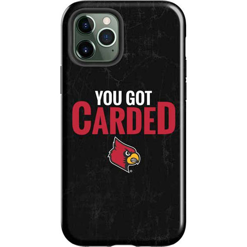 University of Louisville You Got Carded iPhone 12 Pro Impact Case