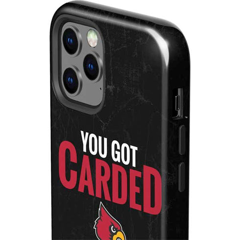 University of Louisville You Got Carded iPhone 12 Pro Max Impact Case