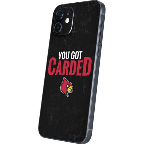 University of Louisville You Got Carded iPhone 12 Skin