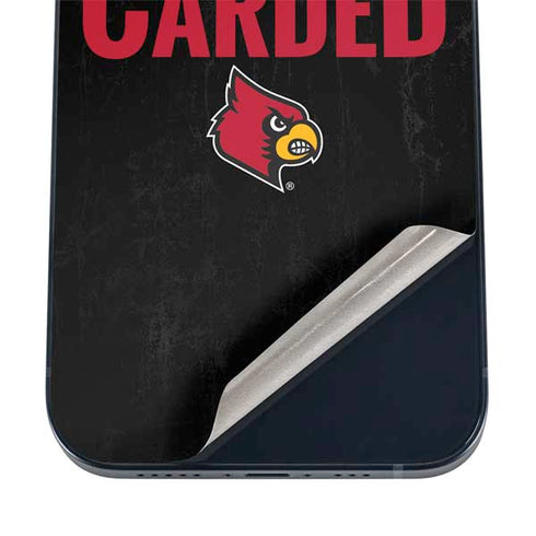 University of Louisville You Got Carded iPhone 12 Skin