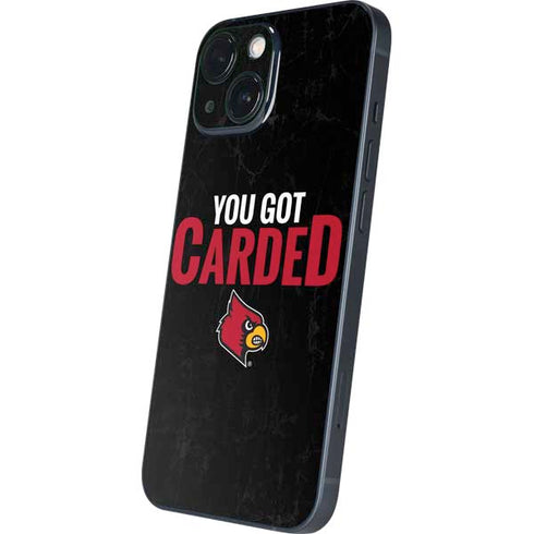 University of Louisville You Got Carded iPhone 13 Mini Skin
