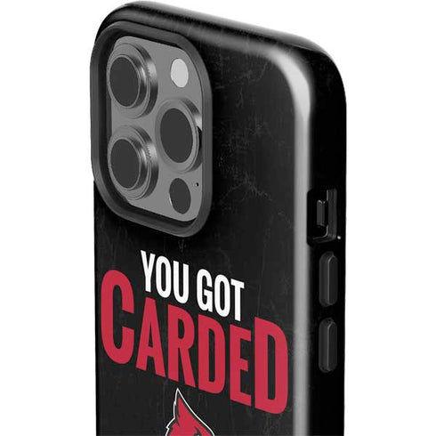 University of Louisville You Got Carded iPhone 13 Pro Impact Case