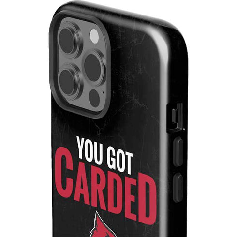 University of Louisville You Got Carded iPhone 13 Pro Max Impact Case