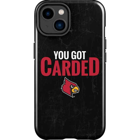 University of Louisville You Got Carded iPhone 15 Plus Impact Case
