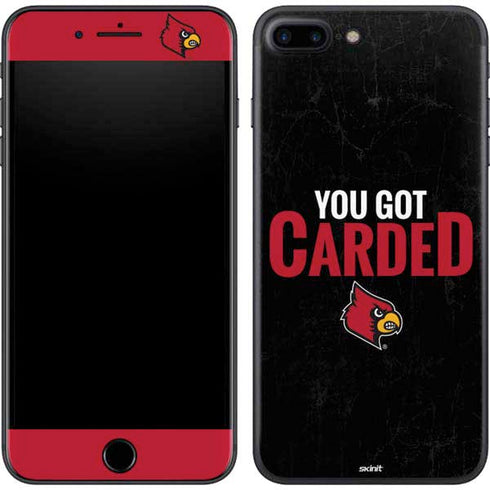 University of Louisville You Got Carded iPhone 7 Plus Skin