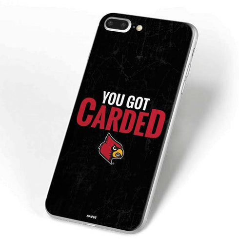 University of Louisville You Got Carded iPhone 7 Plus Skin