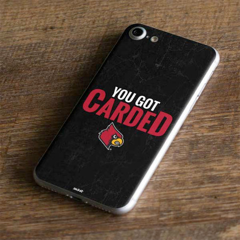 University of Louisville You Got Carded iPhone 7 Skin