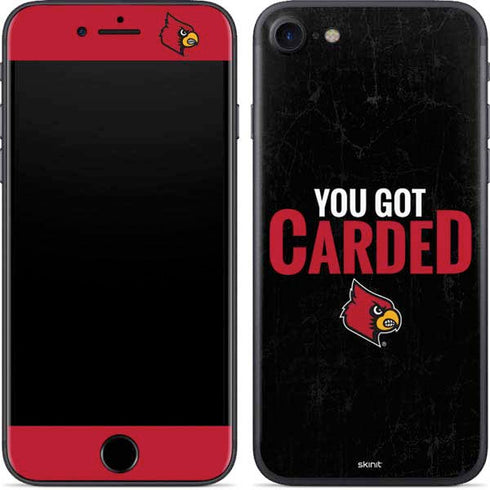 University of Louisville You Got Carded iPhone SE (2nd & 3rd Gen) Skin