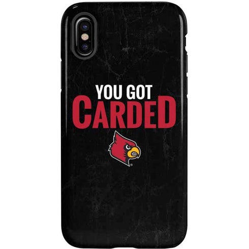 University of Louisville You Got Carded iPhone XS Pro Case