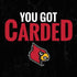 University of Louisville You Got Carded iPhone XS Pro Case