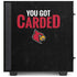 University of Louisville You Got Carded NZXT H510 Compact ATX Mid-Tower Case Skin