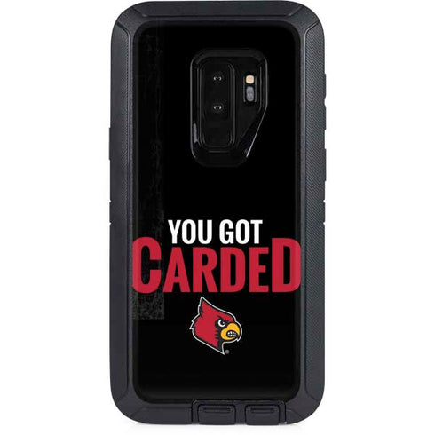 University of Louisville You Got Carded Otterbox Defender Galaxy Skin
