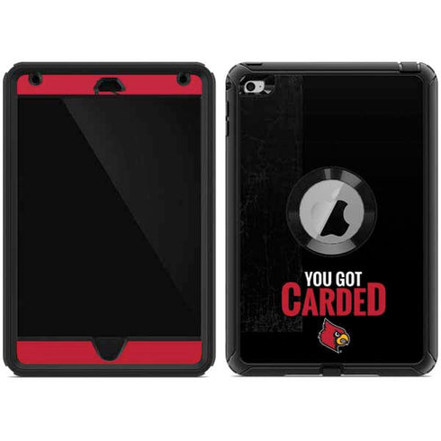 University of Louisville You Got Carded Otterbox Defender iPad Skin