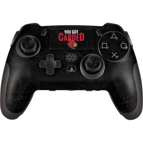 University of Louisville You Got Carded PlayStation Scuf Vantage 2 Controller Skin