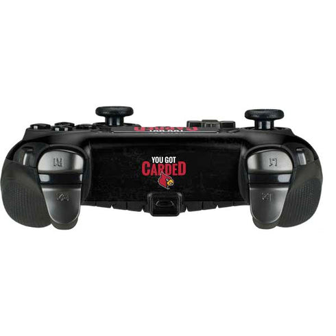University of Louisville You Got Carded PlayStation Scuf Vantage 2 Controller Skin