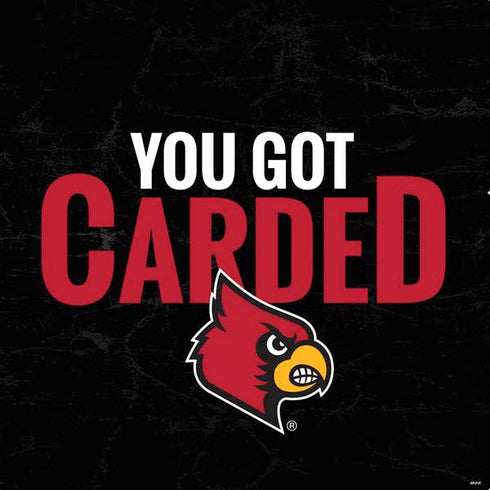 University of Louisville You Got Carded PS4 Console Skin