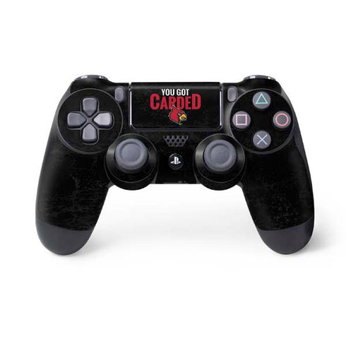 University of Louisville You Got Carded PS4 Controller Skin