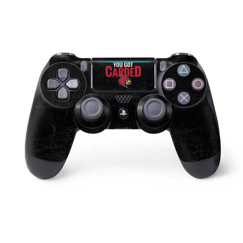 University of Louisville You Got Carded PS4 Pro/Slim Controller Skin