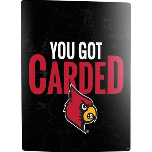 University of Louisville You Got Carded PS5 Digital Edition Bundle Skin
