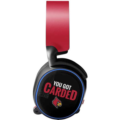 University of Louisville You Got Carded SteelSeries Arctis 3 Skin