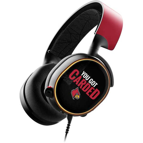 University of Louisville You Got Carded SteelSeries Arctis 5 Skin