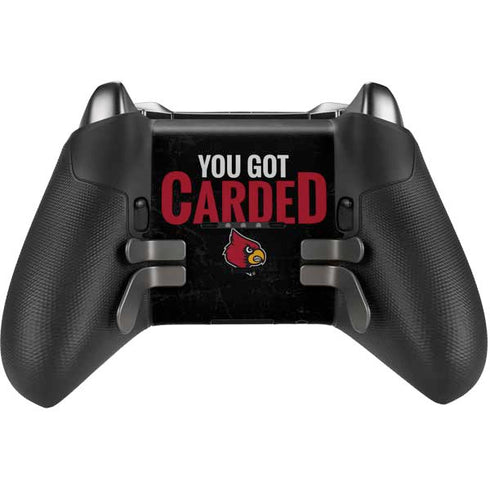 University of Louisville You Got Carded Xbox Elite Wireless Controller Series 2 Skin