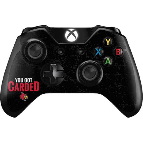 University of Louisville You Got Carded Xbox One Controller Skin