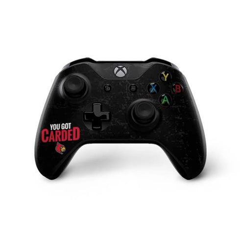 University of Louisville You Got Carded Xbox One X Controller Skin