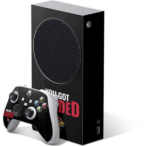 University of Louisville You Got Carded Xbox Series S Bundle Skin