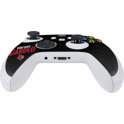 University of Louisville You Got Carded Xbox Series S Controller Skin