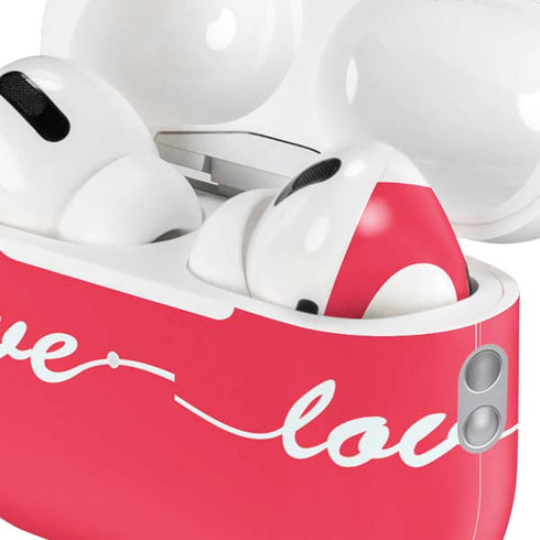 Love Banner AirPods Pro 2nd Gen Skin