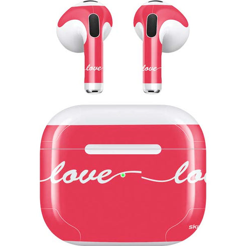 Love Banner Apple AirPods (3rd Gen 2021) Skin