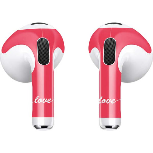 Love Banner Apple AirPods (3rd Gen 2021) Skin