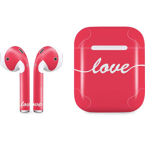 Love Banner Apple AirPods Skin