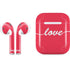 Love Banner Apple AirPods Skin