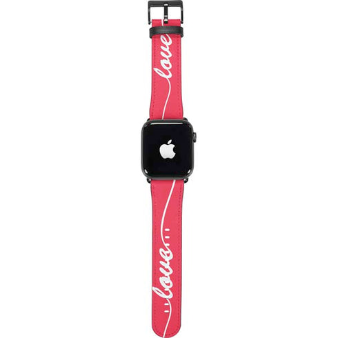 Love Banner Apple Watch Band 38-40mm