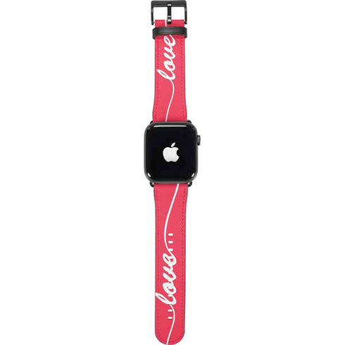 Love Banner Apple Watch Band 42-44mm
