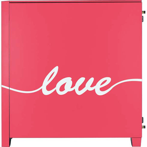 Love Banner Corsair 4000D Tempered Glass Mid-Tower ATX Case Skin