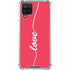 Love Banner Galaxy A12 Clear Case