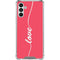 Love Banner Galaxy A13 5G Clear Case