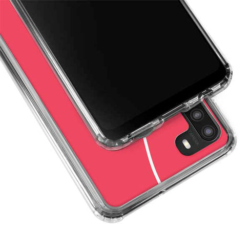 Love Banner Galaxy A21 Clear Case
