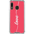 Love Banner Galaxy A30 Clear Case